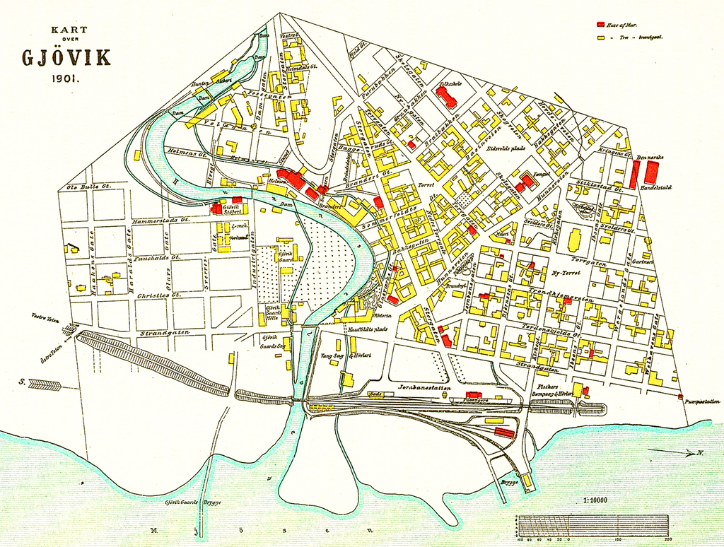 Gjovik map 1901.jpg